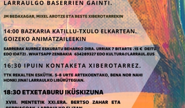 Aurten ere Gipuzkoan Xiberoaren eguna ospatüko düe !